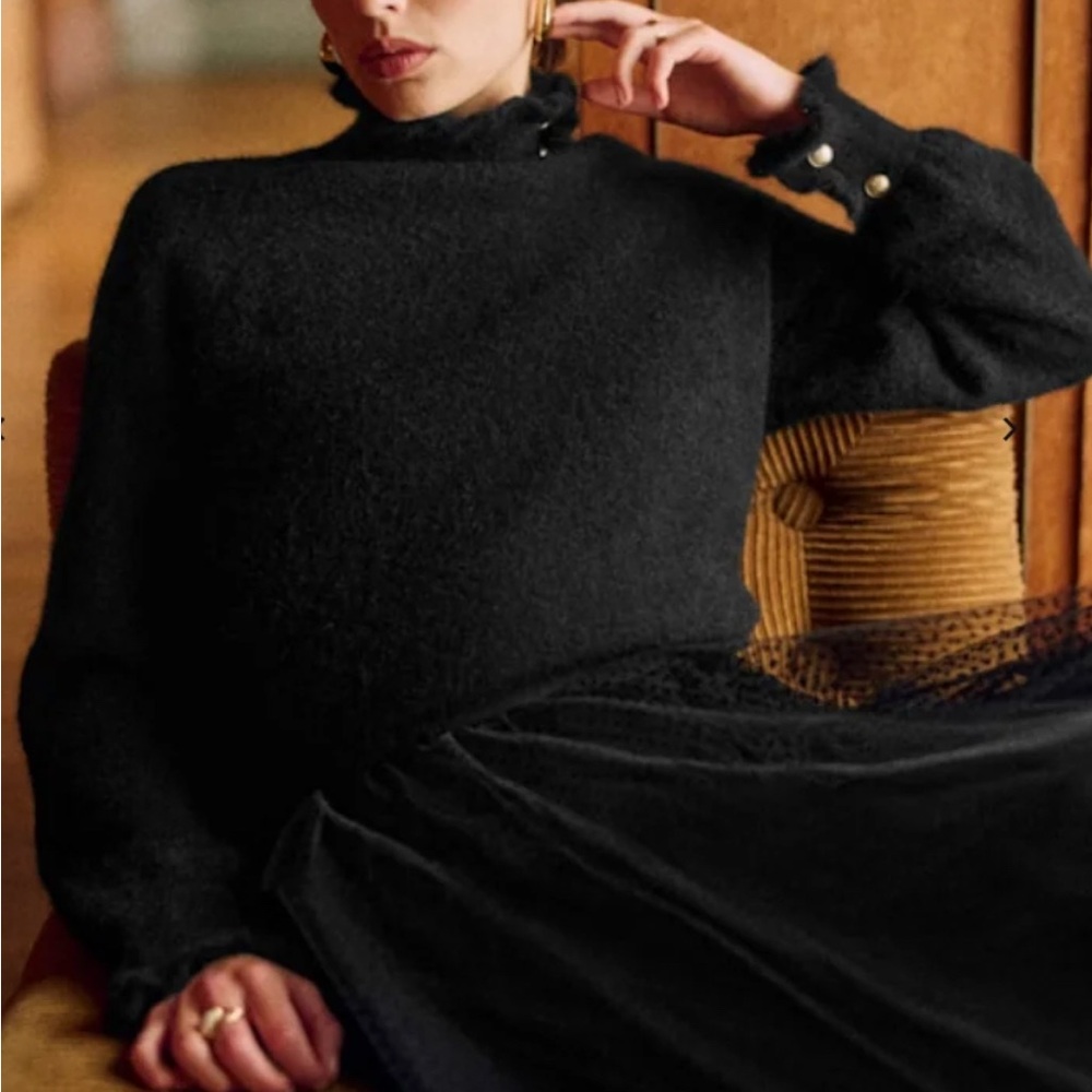 Sezane Carlota jumper felted ‼️ - Picture 2 of 15
